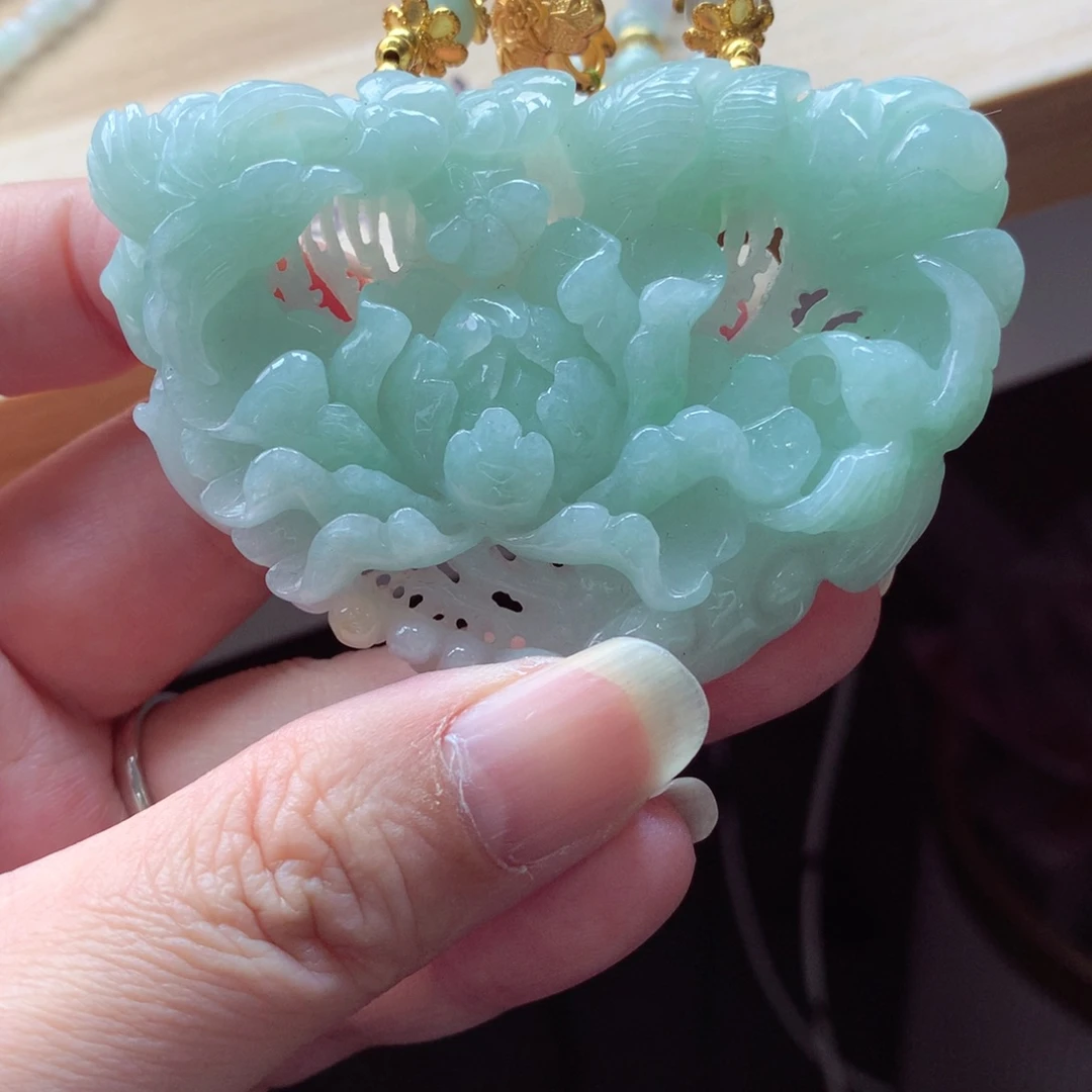 翡翠未镶嵌颈饰?***?吊坠