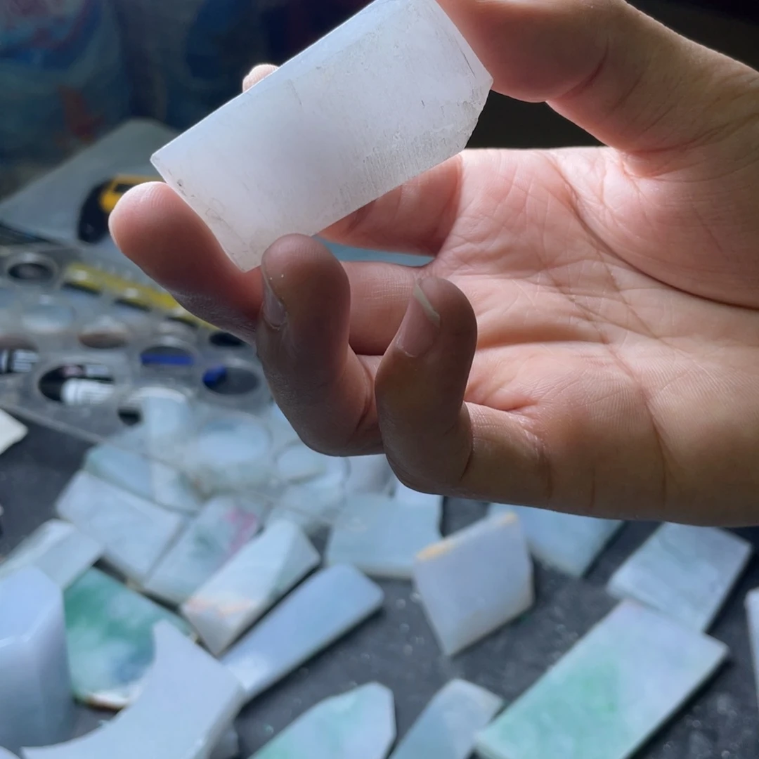 未镶嵌定制翡翠天***-包工