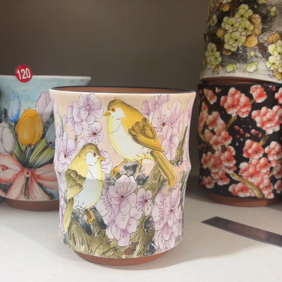 景德镇手绘花盆陶瓷12/15