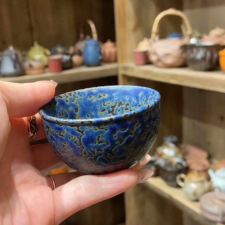 柴烧老岩泥高端茶器