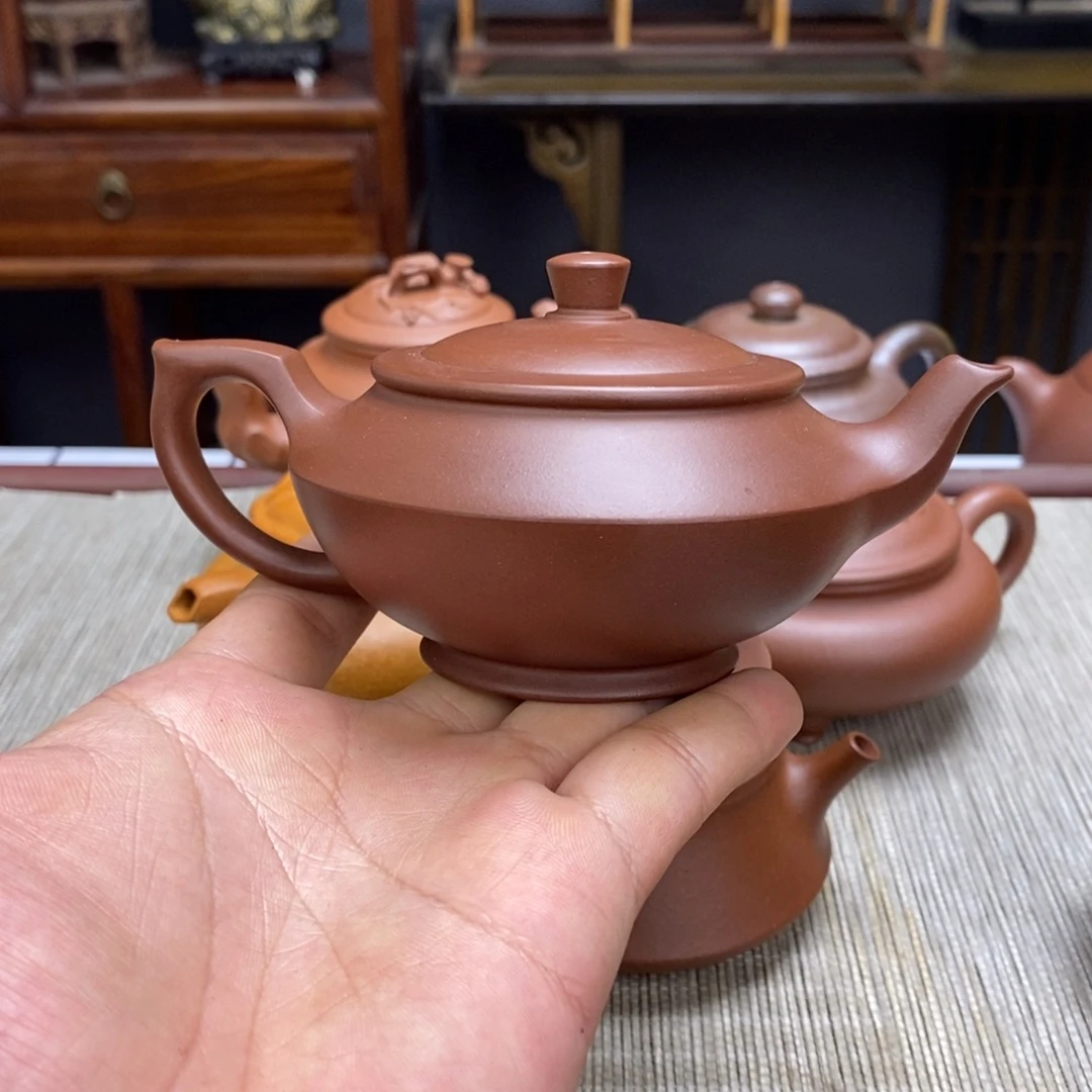 紫泥茶壶容量160毫升左右