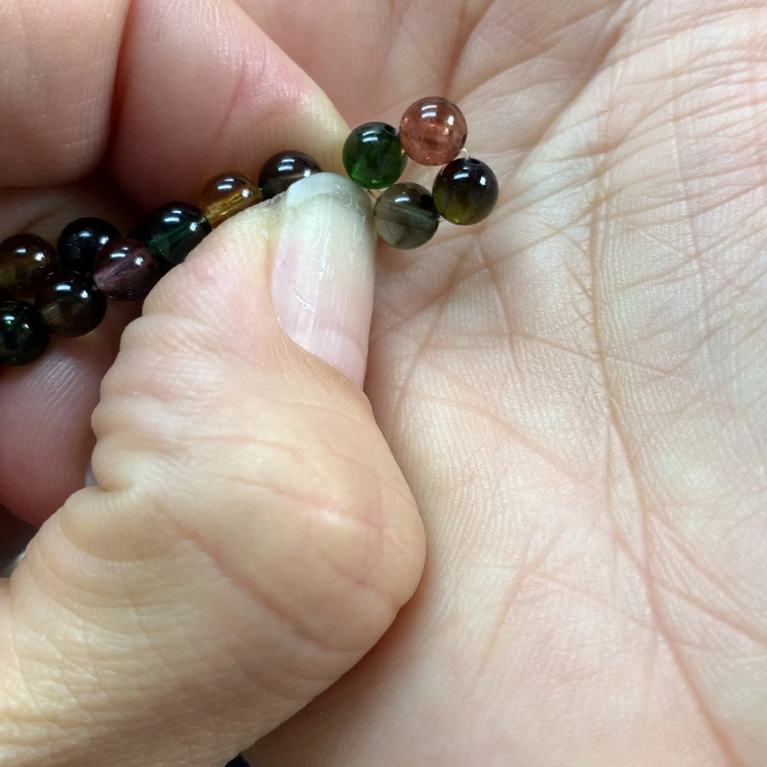 碧玺手链未镶嵌淘*?手链