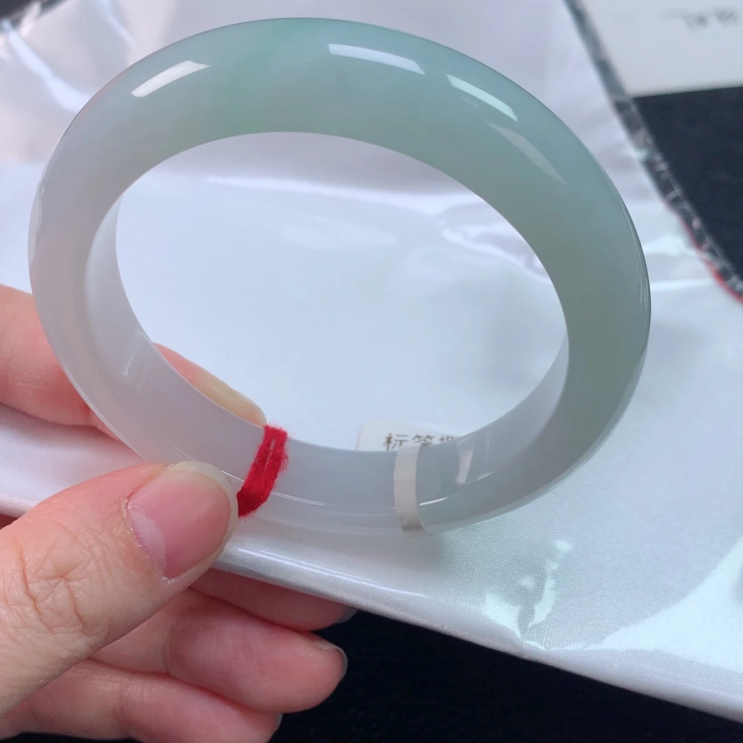 未镶嵌手镯翡翠缅甸天然翡翠手镯57