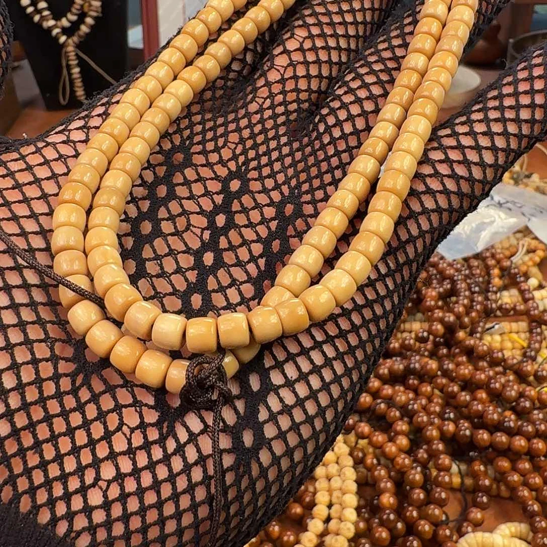 手串菩提根/象牙果龙脊菩提直切长串