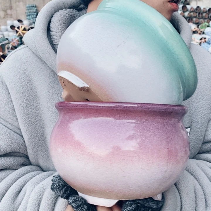 红陶正品高13口20