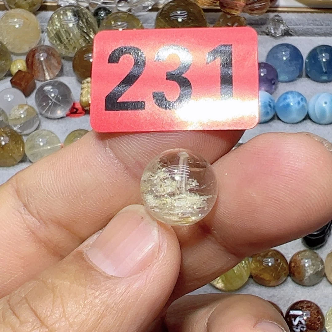 水晶颈饰未镶嵌天然水晶