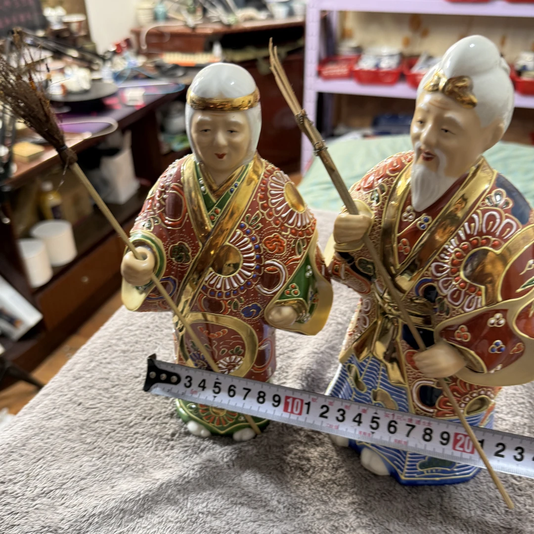 17号商品高沙夫妇茶摆件