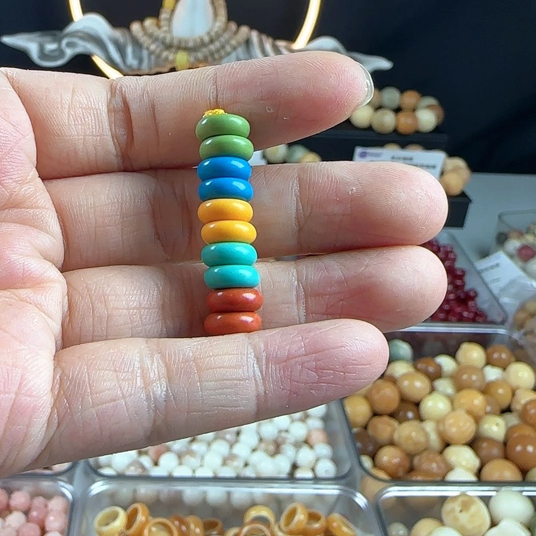 菩提根/象牙果手串阿*零美矿隔片10个
