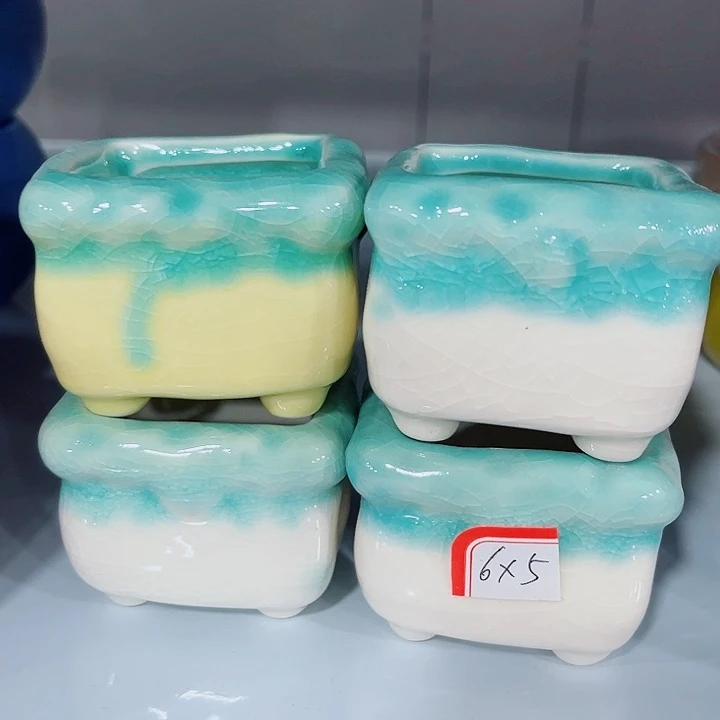 多肉陶瓷花盆满10元包邮