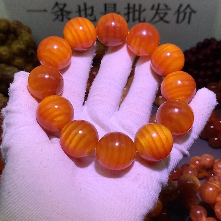 看***戏松木（琥珀木）手串/手链2.0 高货