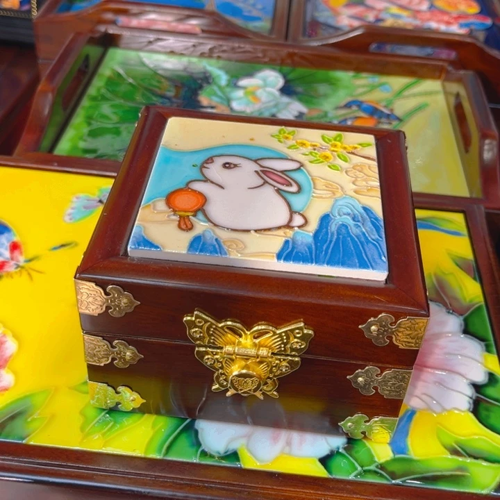 加大款瓷板画艺术作品