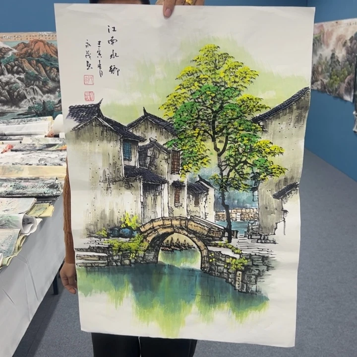 国画国画纯手绘作品欣赏