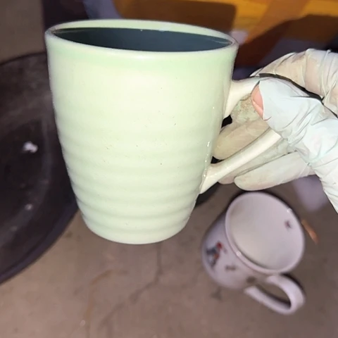 瓷片国营厂库存杯子