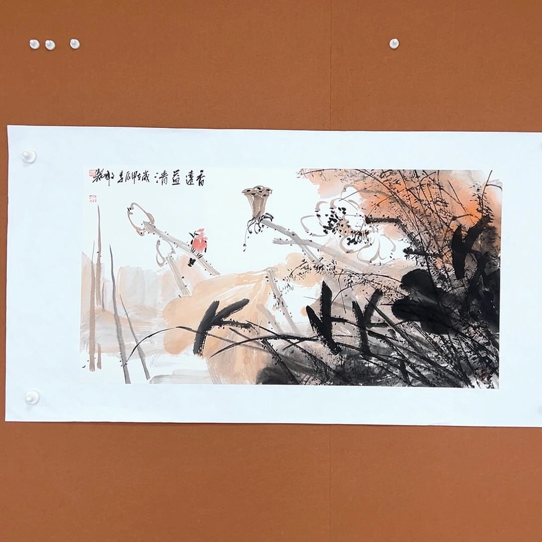 国画李文峰的作品