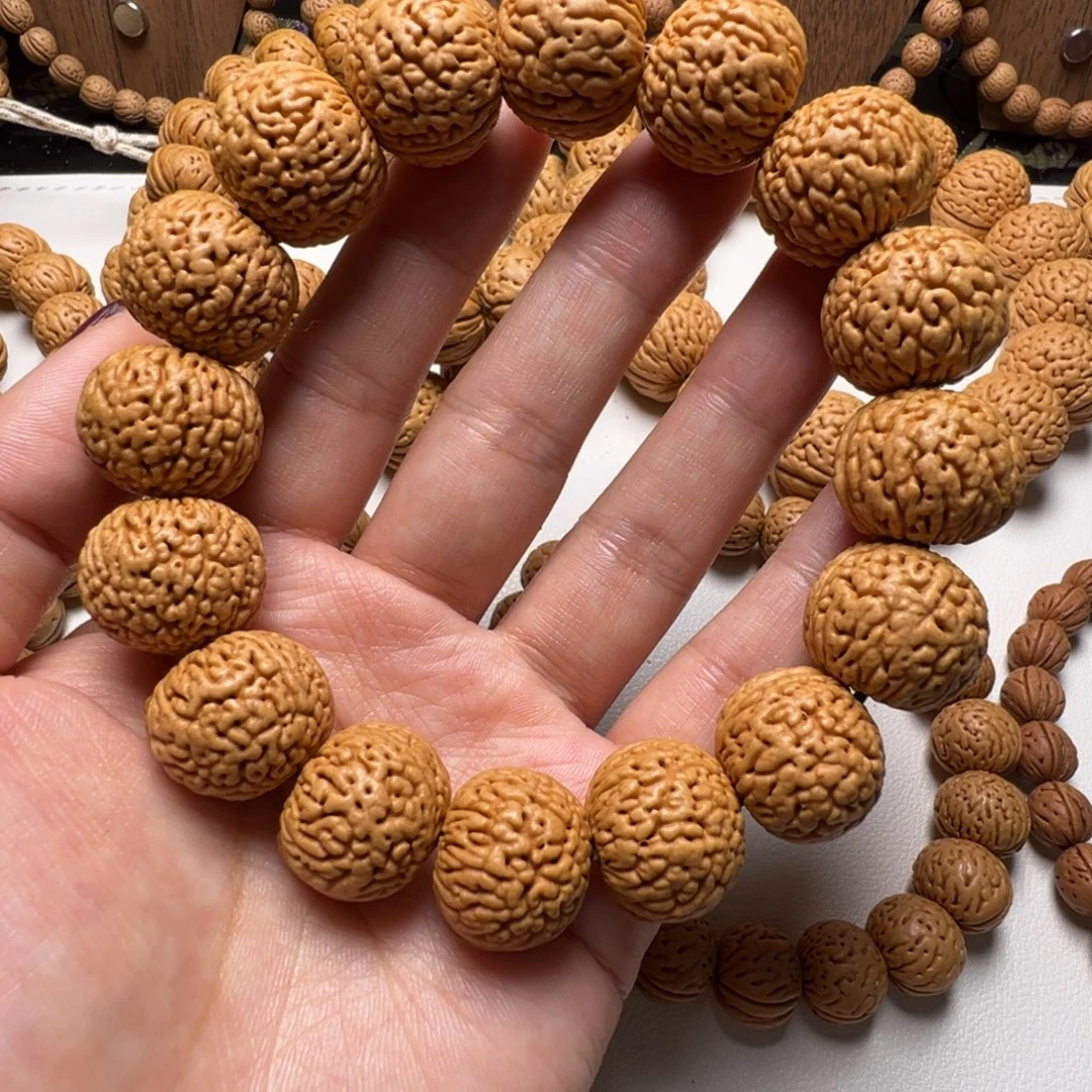 流***星核桃手串/手链18龙鳞苹果桃核手串