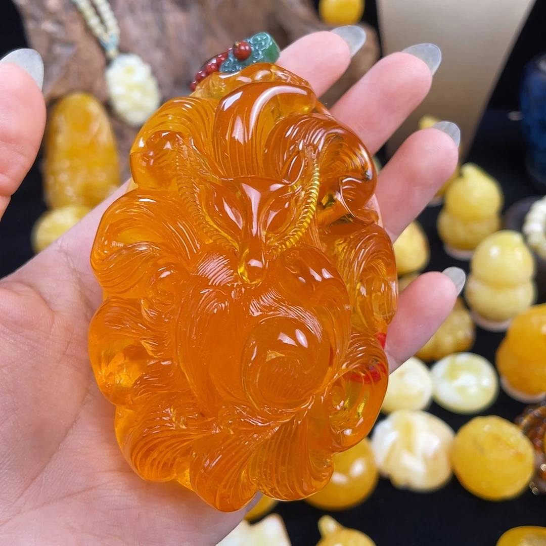 ****六琥珀未镶嵌珠宝奇石