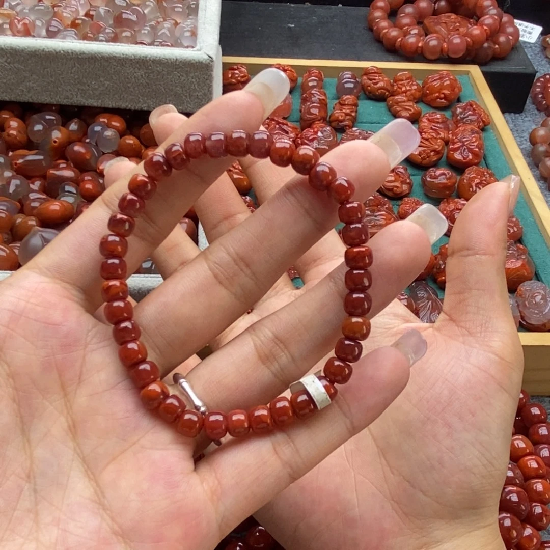 手串未镶嵌南红玛瑙6mm