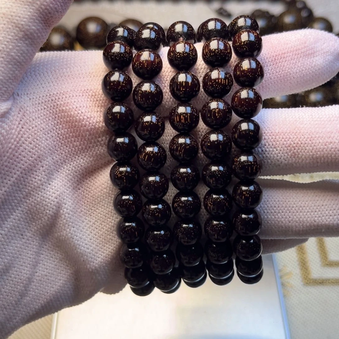 檀香紫檀（小叶紫檀）0.8✖️108颗（爆星）