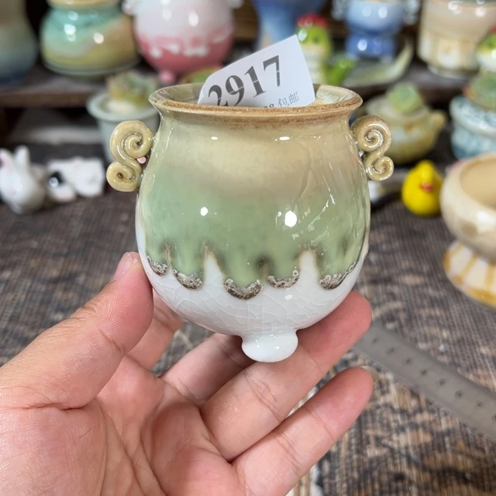 口5 手工花盆满30包邮