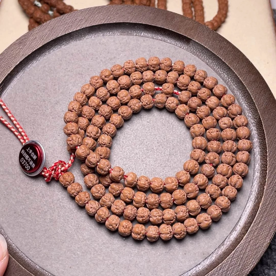 手串金刚菩提小*私人定制超头佛手108尺寸6➕