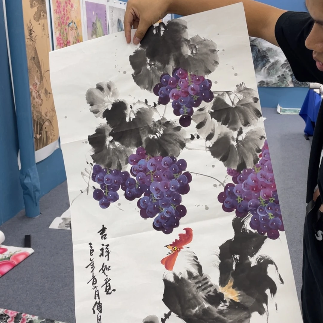 国画手绘国画欣赏一下