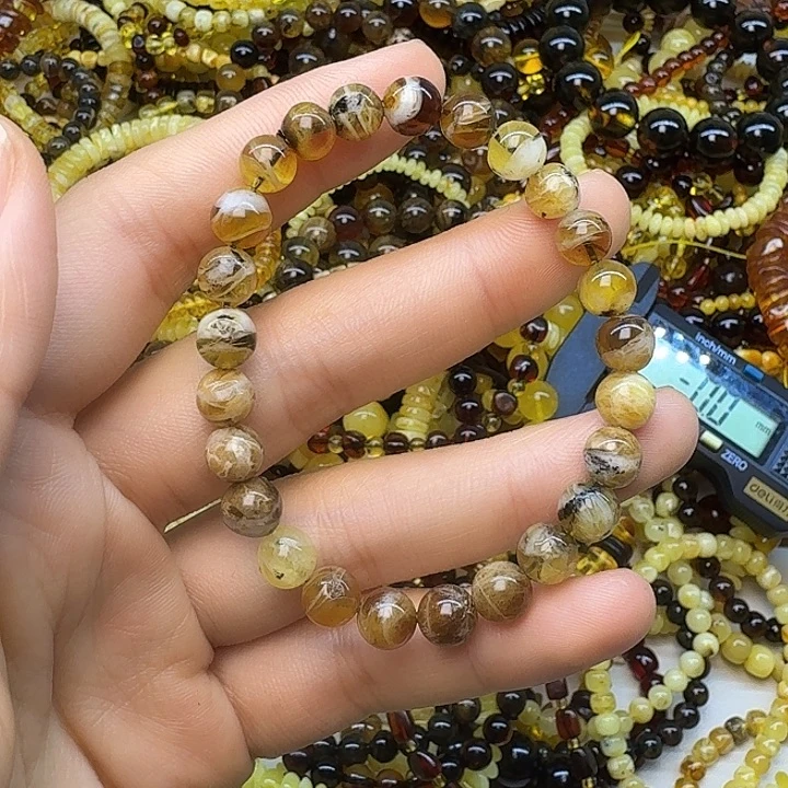 琥珀未镶嵌珠宝奇石