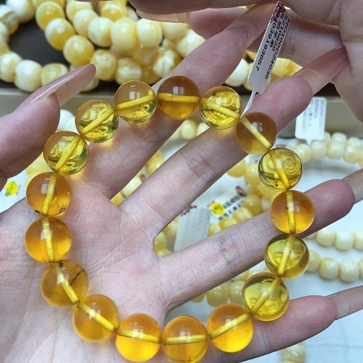 琥珀未镶嵌珠宝奇石