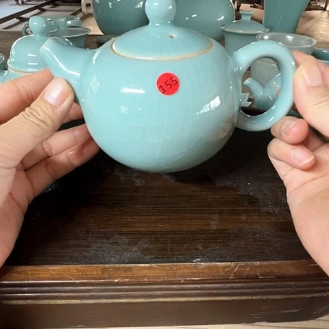 汝瓷西施壶微瑕福利