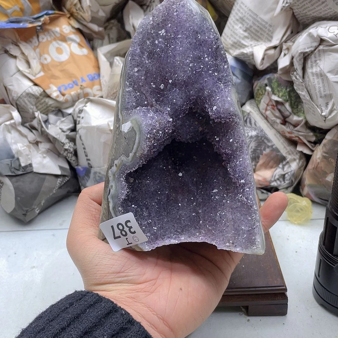 紫晶大型摆件（非配饰）未镶嵌