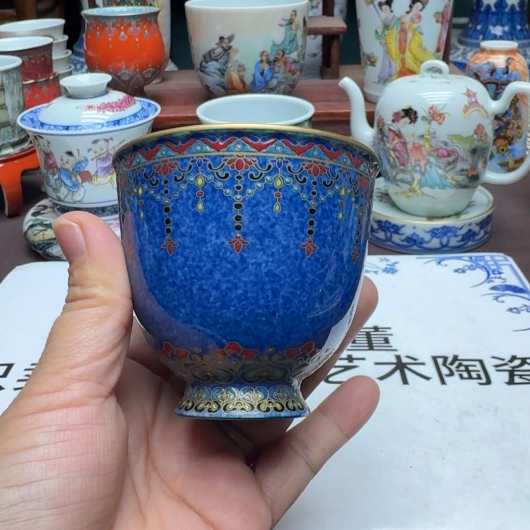 景德镇手工手绘展示