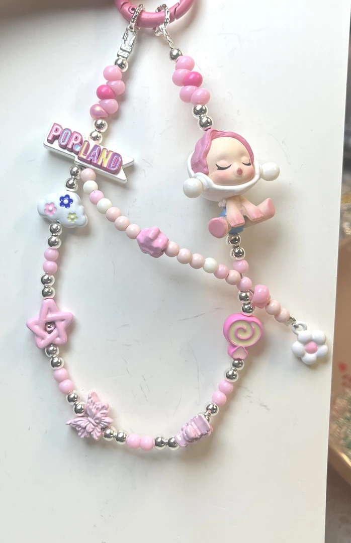 手工DIY原创手机链手机挂件合金带娃系列手机挂链DIY手机链链子