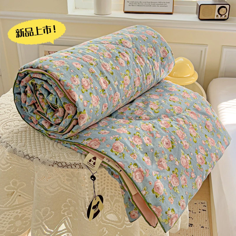 薄被空调夏凉被韩版ins风夏凉被子空调被单人可机洗夏被2025新款