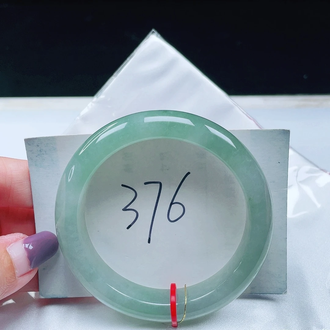 翡翠未镶嵌手镯缅甸翡翠56+