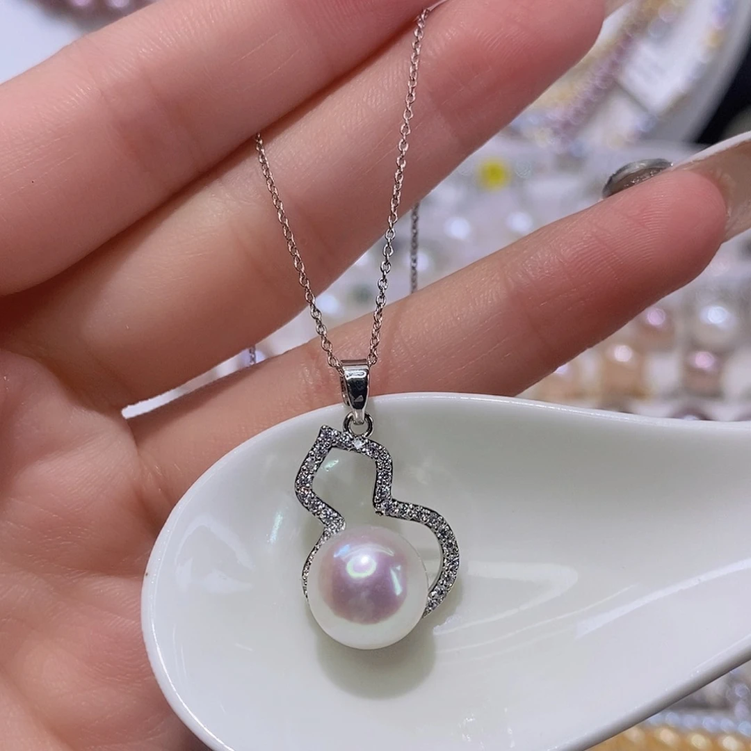 淡水珍珠合金颈饰