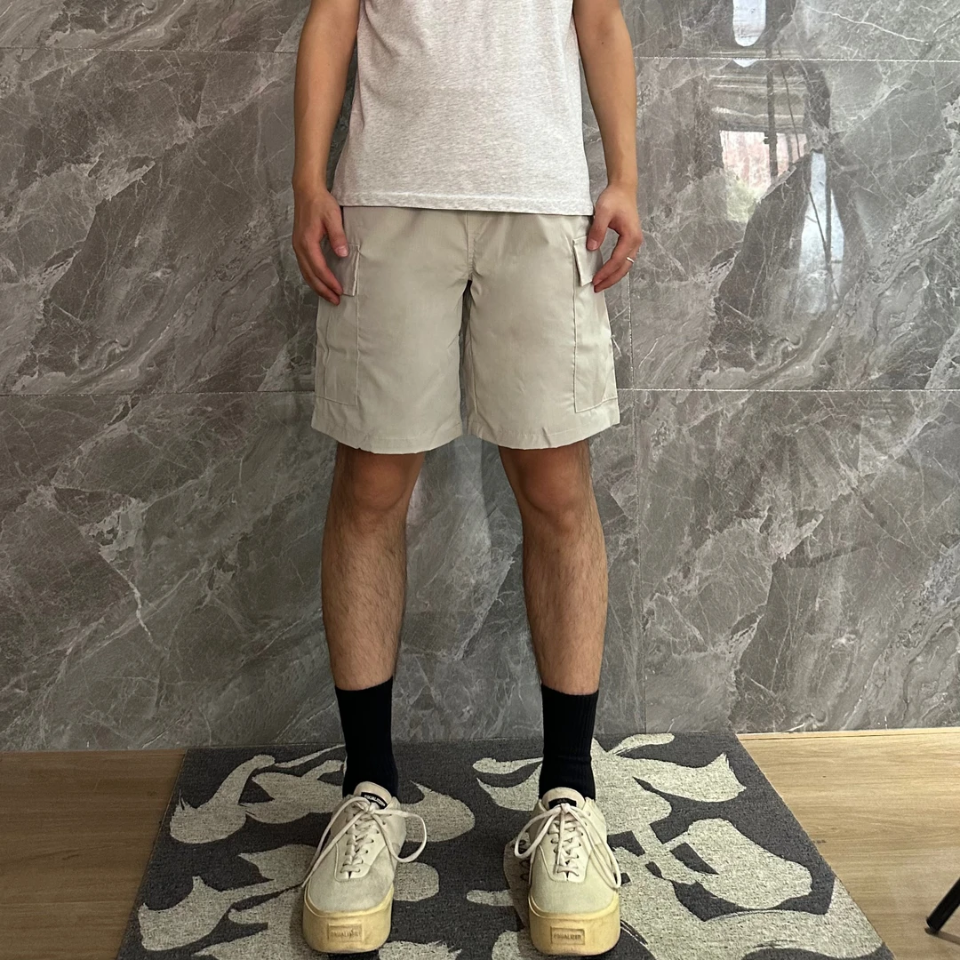 【一傲】美式工装休闲运动百搭简约口袋宽松夏季时尚情侣短裤