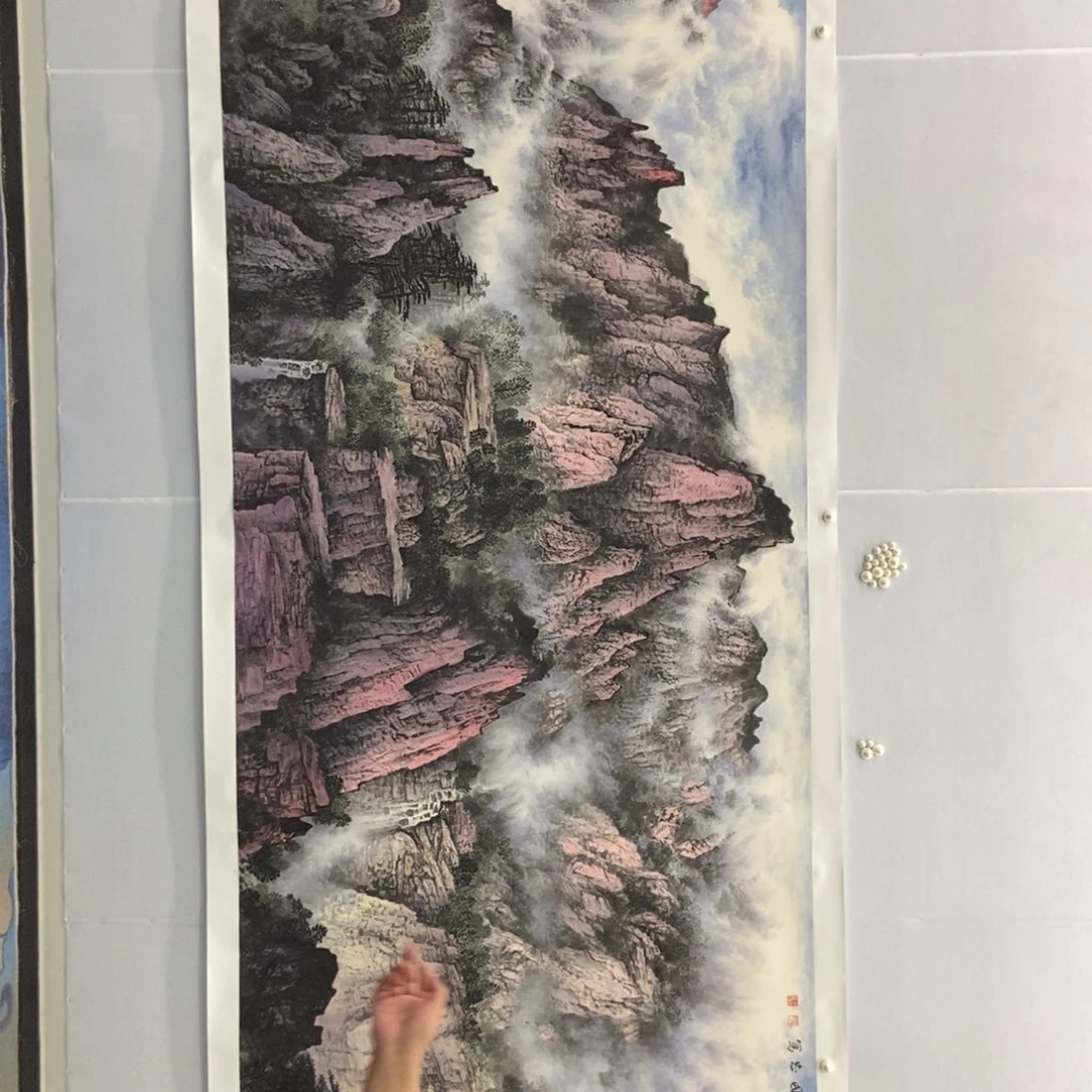 朝***6国画墨鱼精品墨鱼精品