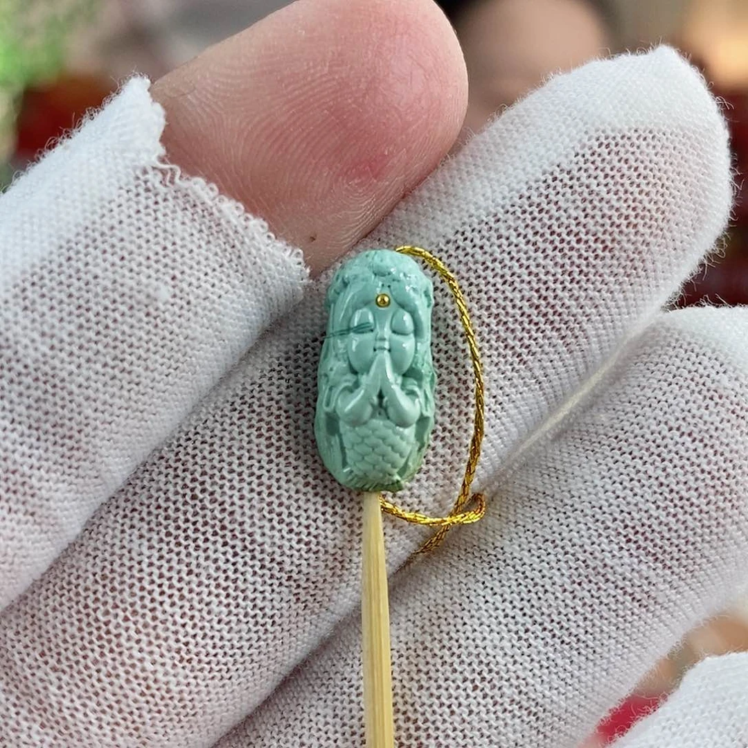 绿松石珠宝奇石未镶嵌