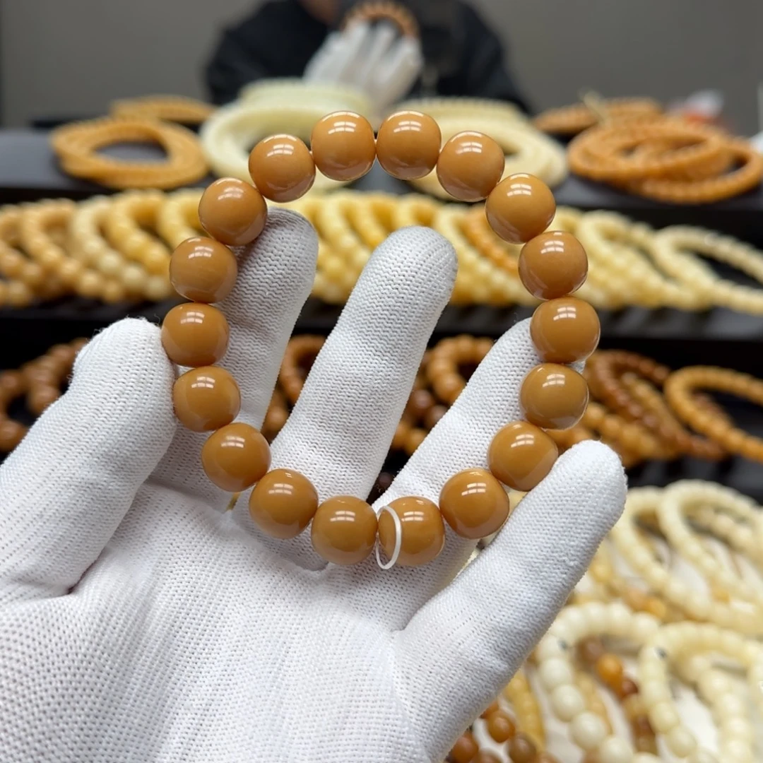 手串菩提根/象牙果卡13 珑珠 11年 精工