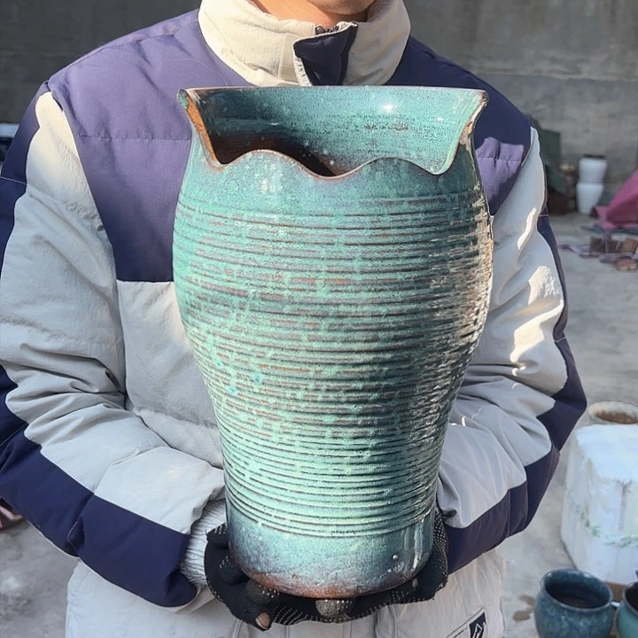 红陶缺口微瑕口径20*30