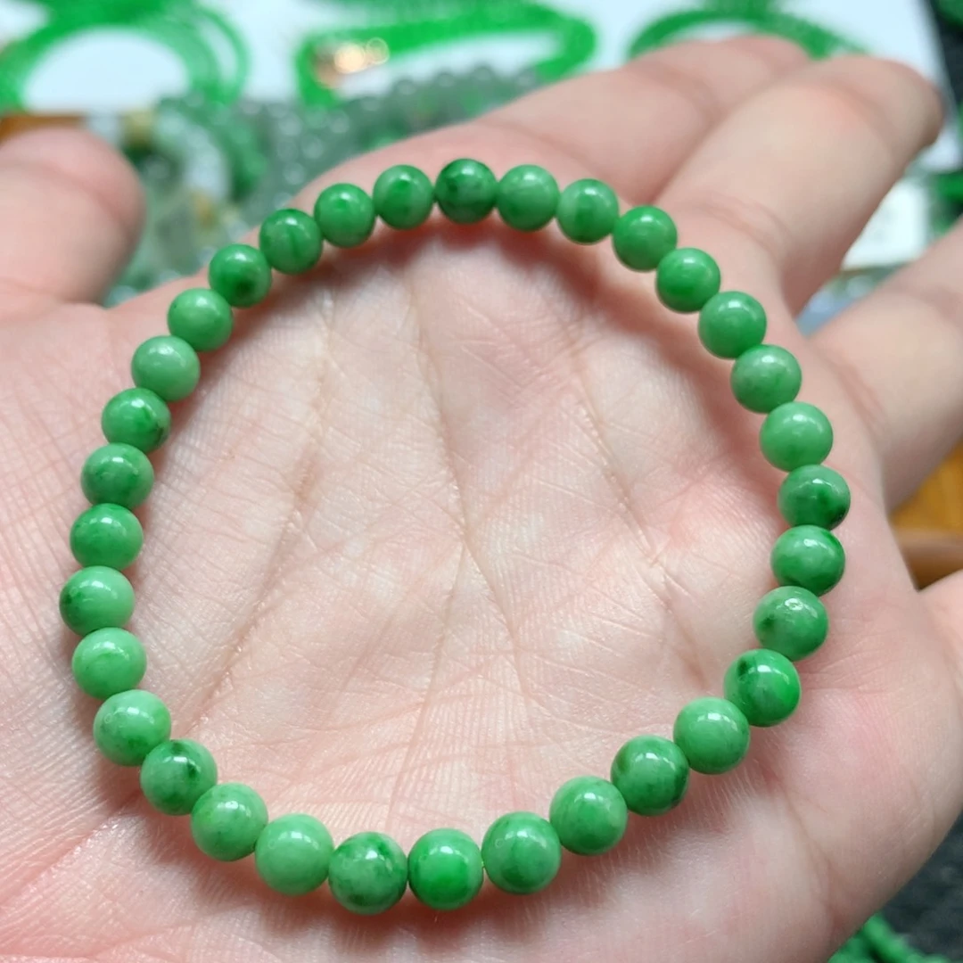 未镶嵌手链翡翠翡翠
