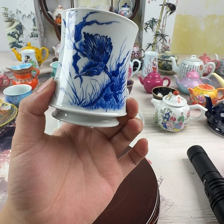 摆件景德镇陶瓷老厂瓷35