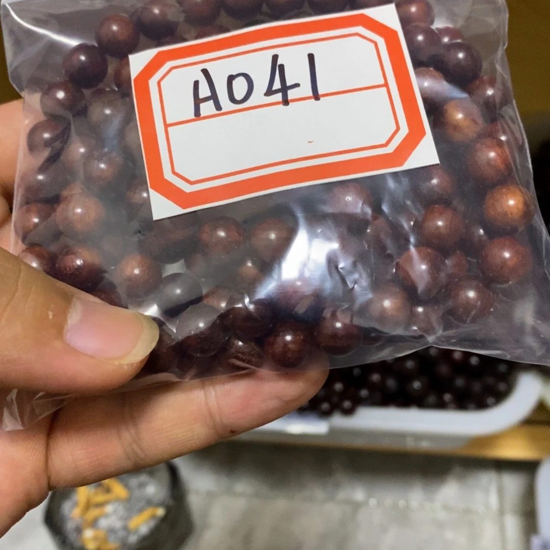 檀香紫檀（小叶紫檀）手串/手链1.0X108微瑕