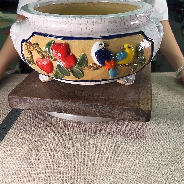 泳坤堂石湾盆陶瓷