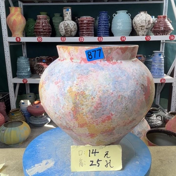 景德镇陶瓷花盆花器877