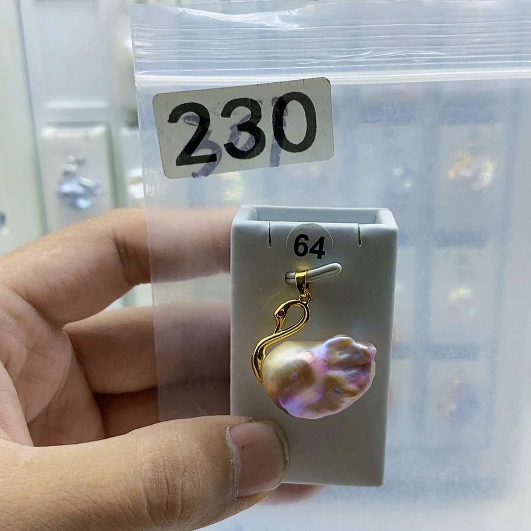 颈饰合金淡水珍珠