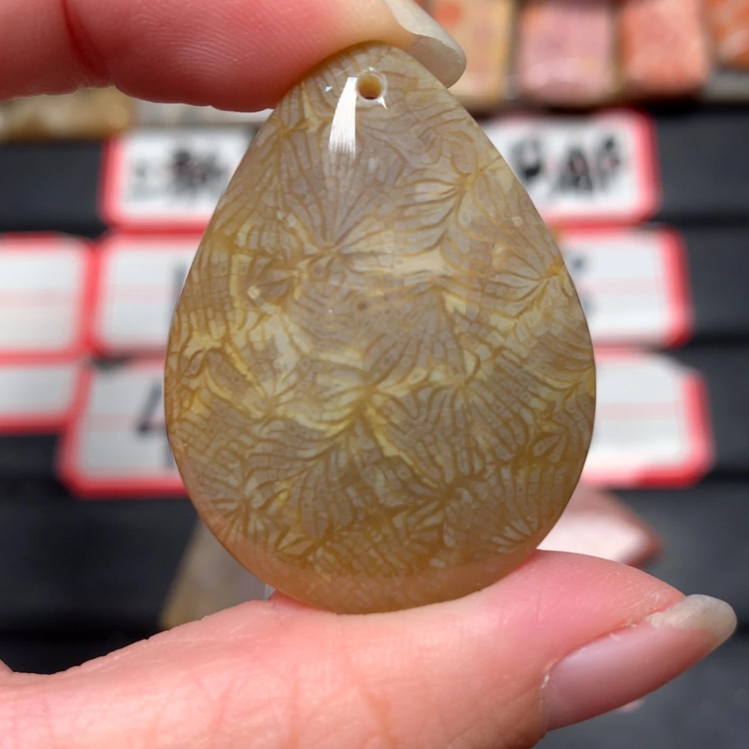 【闪购商品】未镶嵌颈饰硅化玉T***y