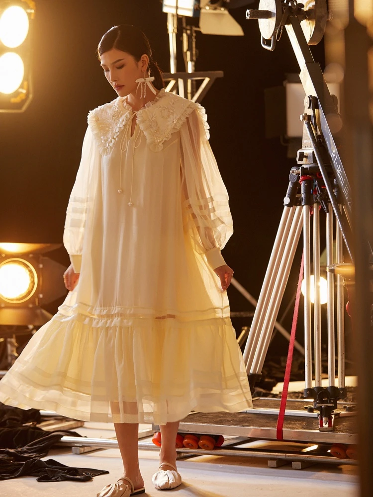 了然红标（尾货，，孤品）朦胧捡漏连衣裙链接