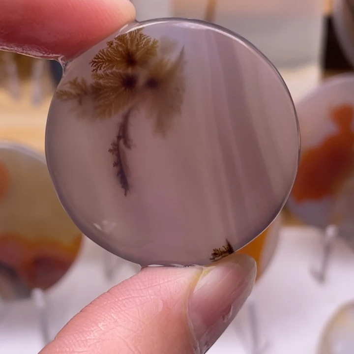 玛瑙/玉髓未镶嵌吊坠(不含链)