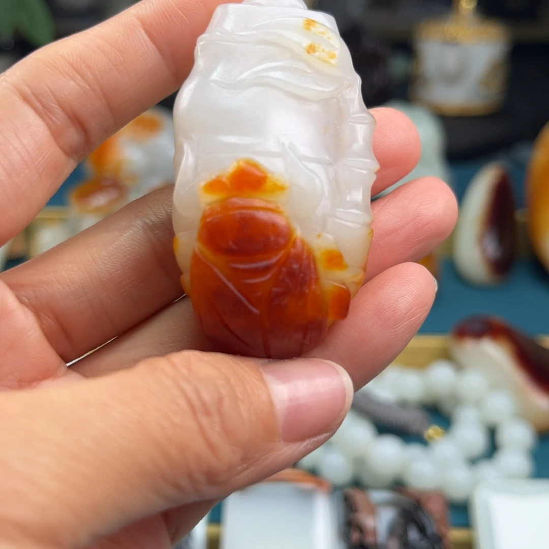 凡门玉府 精品和田玉 节节高升