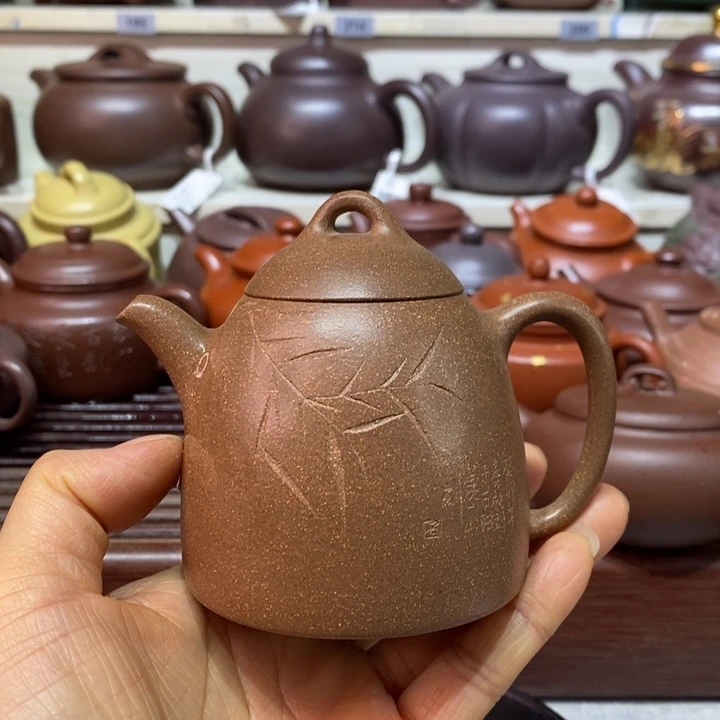 茶壶紫砂微瑕处理170cc